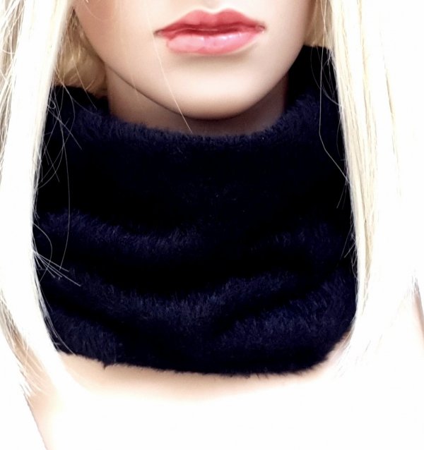 Warm and pleasant scarf alpaca chimney for the winter