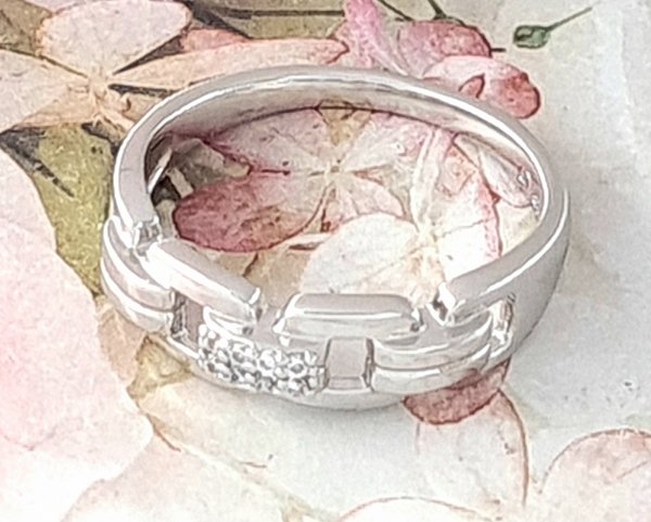 gold ring 19,60mm. gold-plated engagement xuping