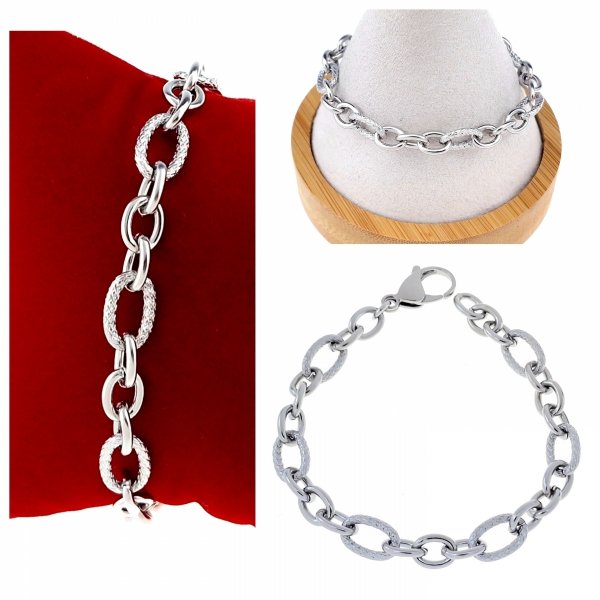 BRACELET GOLD CELEBRITY STAINLESS STEEL