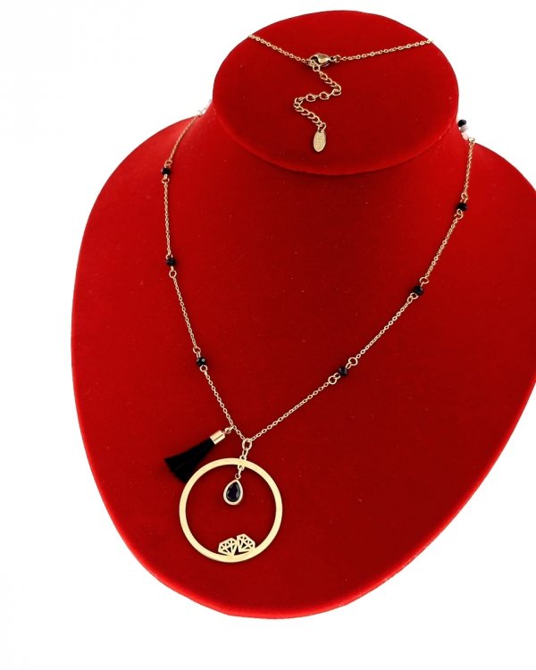 GOLD CHAIN NECKLACE celebrity STAINLESS STEEL