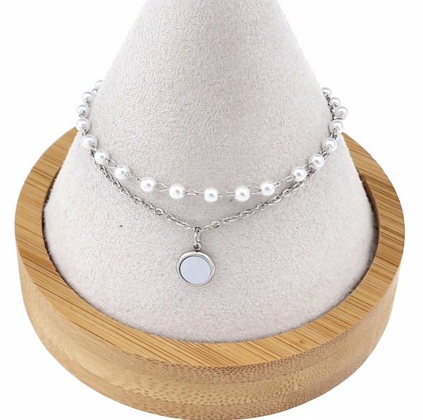 BRACELET GOLD CELEBRITY STAINLESS STEEL