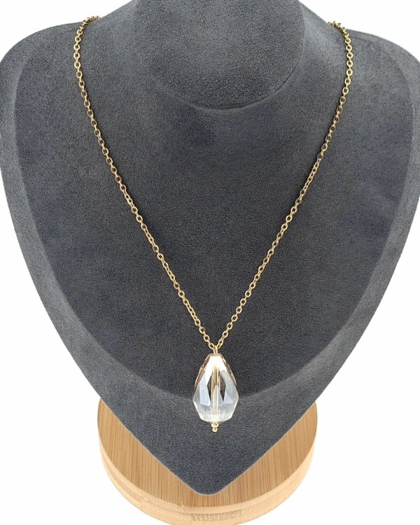 GOLD CHAIN NECKLACE celebrity STAINLESS STEEL