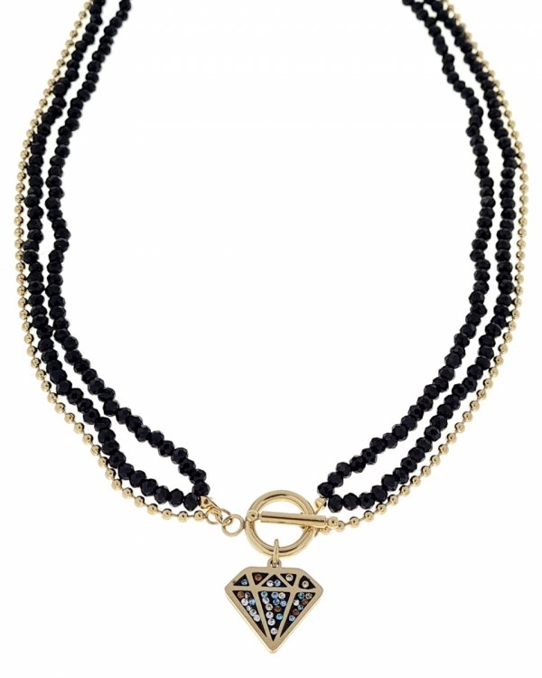GOLD CHAIN NECKLACE celebrity STAINLESS STEEL