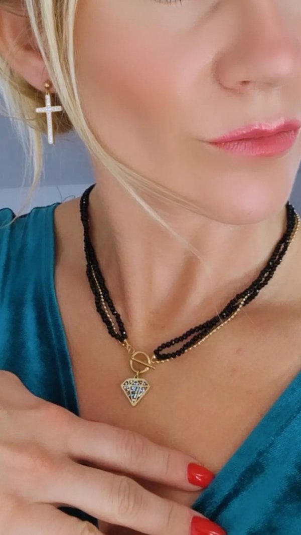 GOLD CHAIN NECKLACE celebrity STAINLESS STEEL