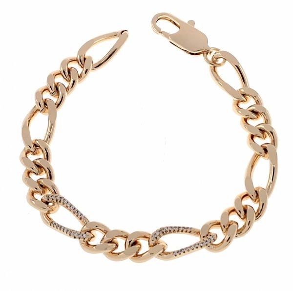 gold bracelet for a gold-plated leg