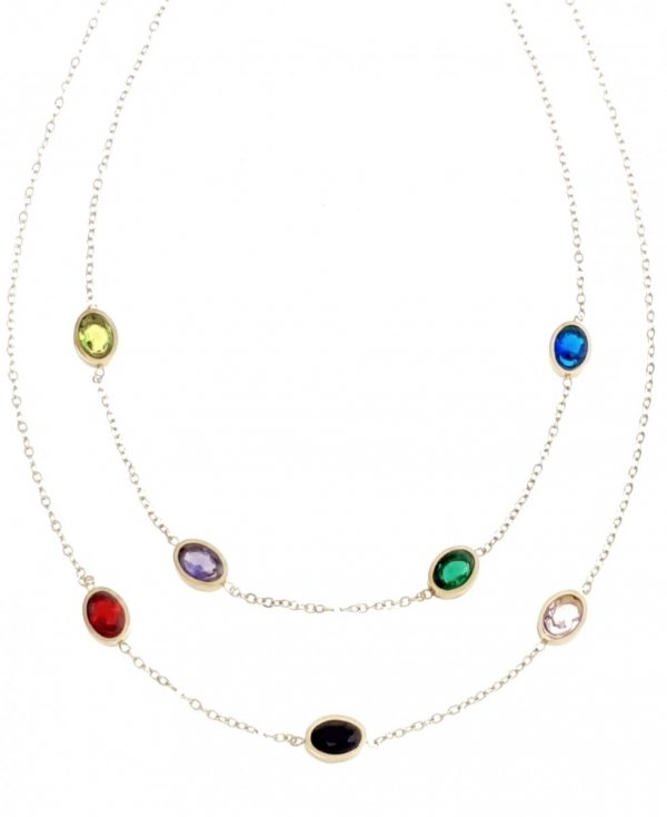 GOLD CHAIN NECKLACE celebrity STAINLESS STEEL