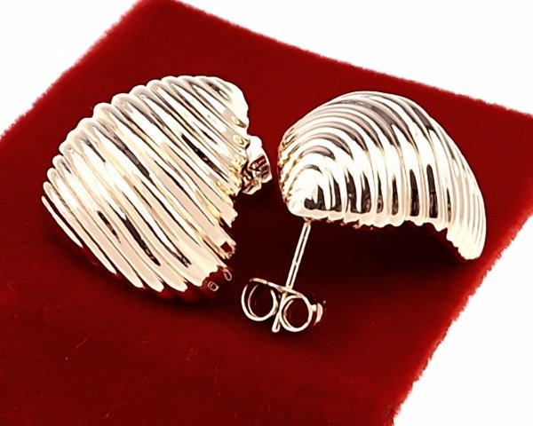 exclusive swarovski gold-plated earrings