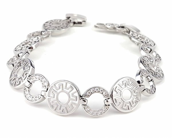 gold bracelet for a gold-plated leg