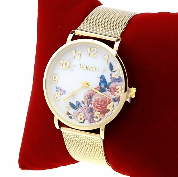 Women's watch golden kurren stainless steel
