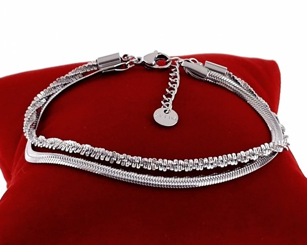 BRACELET GOLD CELEBRITY STAINLESS STEEL