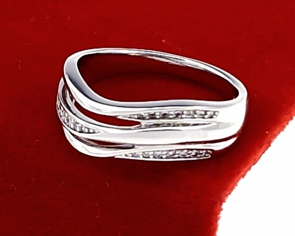 gold ring 18,60mm. gold-plated engagement xuping