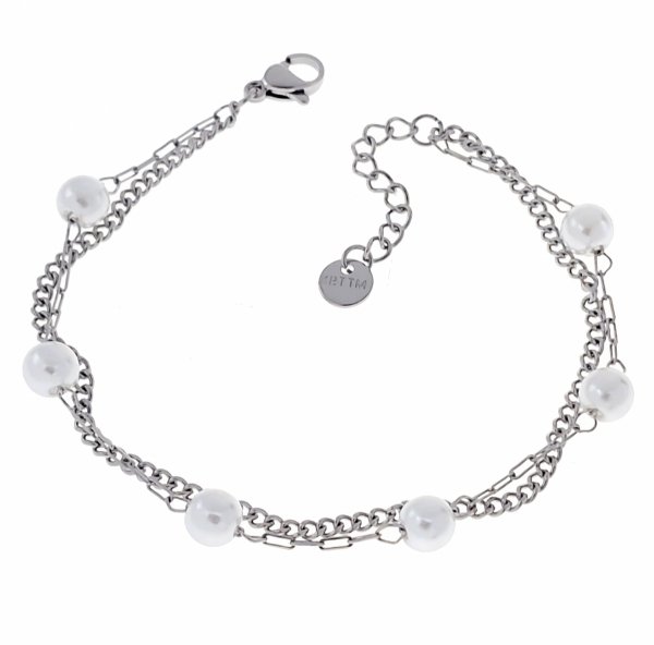BRACELET GOLD CELEBRITY STAINLESS STEEL
