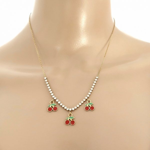 GOLD CHAIN NECKLACE celebrity STAINLESS STEEL