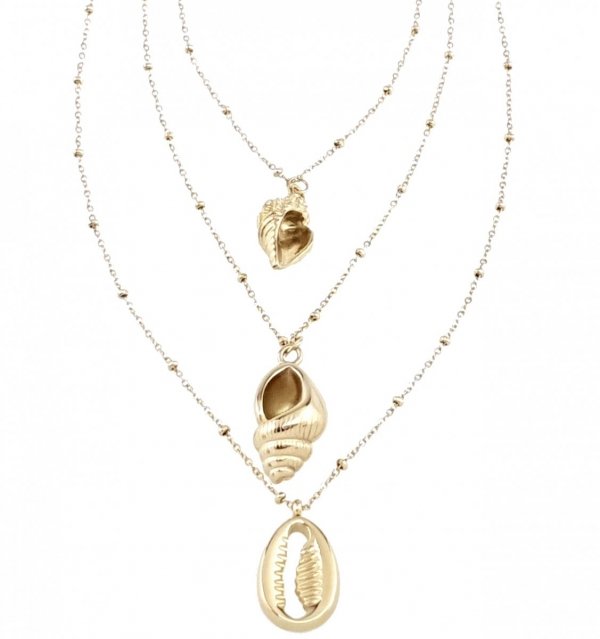 GOLD CHAIN NECKLACE celebrity STAINLESS STEEL