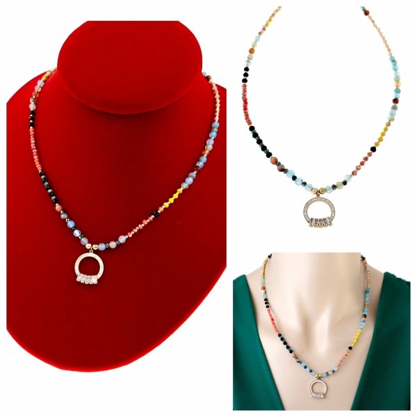 GOLD CHAIN NECKLACE celebrity STAINLESS STEEL