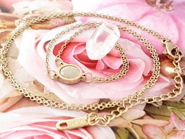 GOLD CHAIN NECKLACE celebrity STAINLESS STEEL