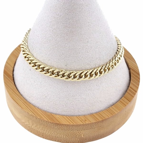 gold-plated 18k gold bracelet