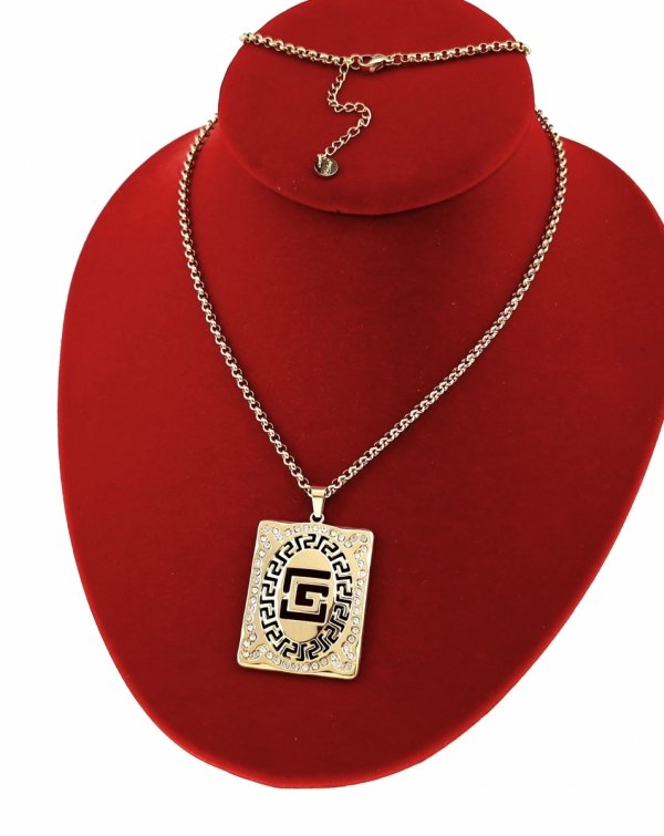 GOLD CHAIN NECKLACE celebrity STAINLESS STEEL