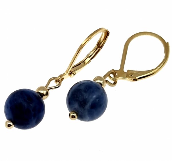 gold earrings made of stainless steel