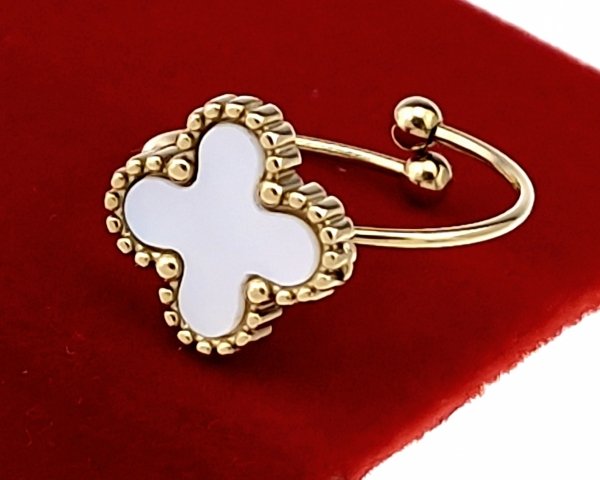 ring 18,30mm gold stainless steel