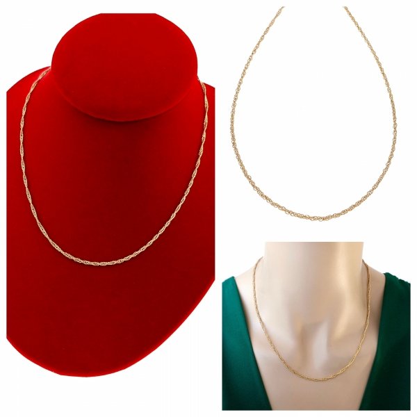 gold gilded chain 18k xuping