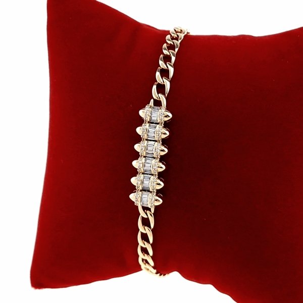 gold-plated 18k gold bracelet