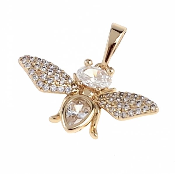 gold pendant 18k shiny xuping