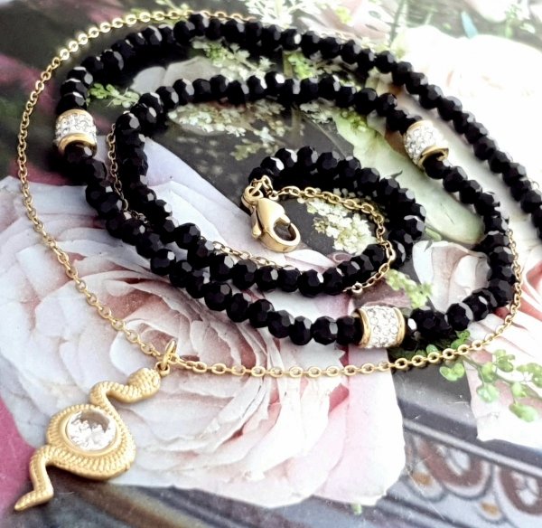 GOLD CHAIN NECKLACE celebrity STAINLESS STEEL