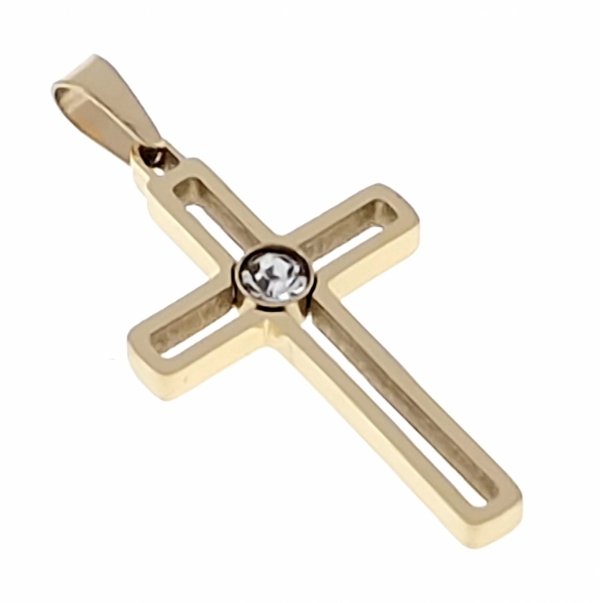 gold pendant stainless steel