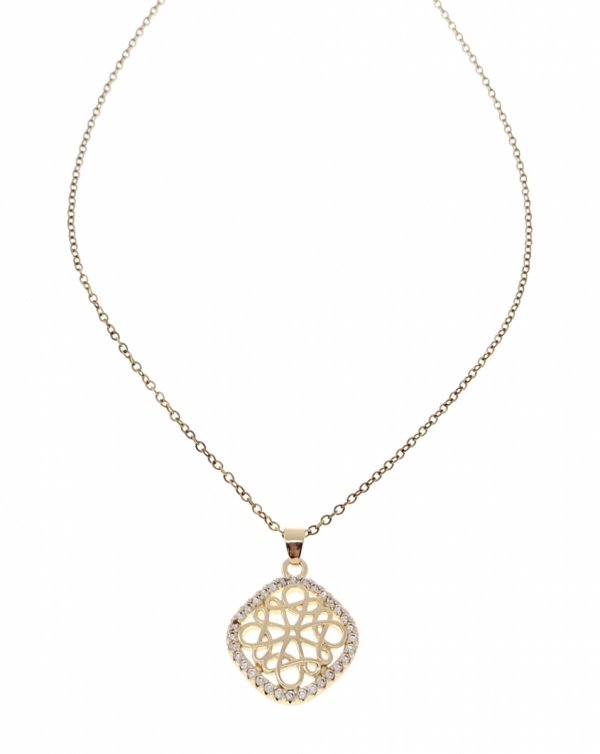 Gold Chain Celebrity Gold Plated Necklace 14K XUPING
