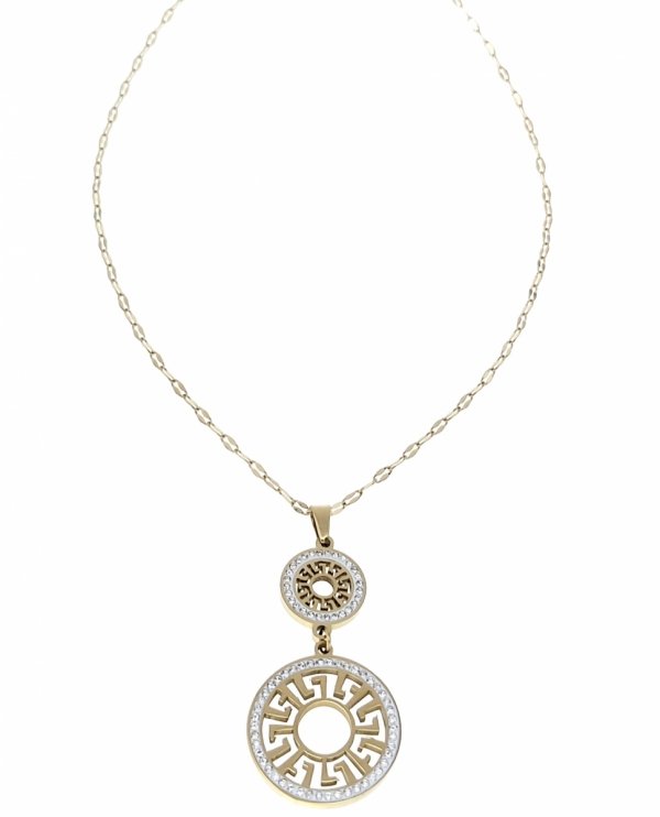 GOLD CHAIN NECKLACE celebrity STAINLESS STEEL