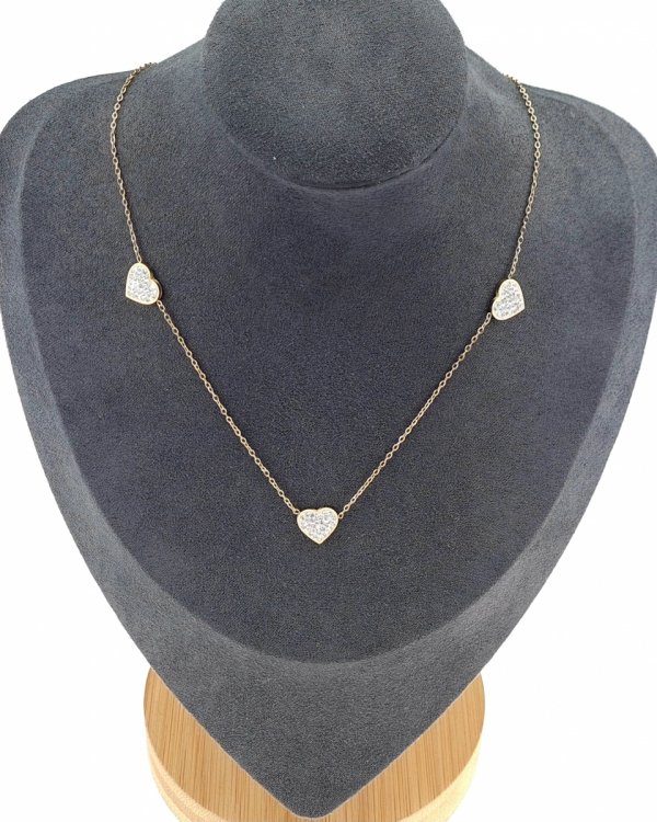 GOLD CHAIN NECKLACE celebrity STAINLESS STEEL
