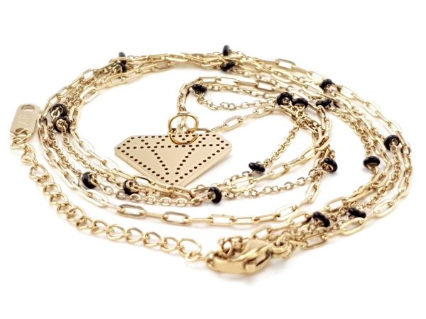 GOLD CHAIN NECKLACE celebrity STAINLESS STEEL