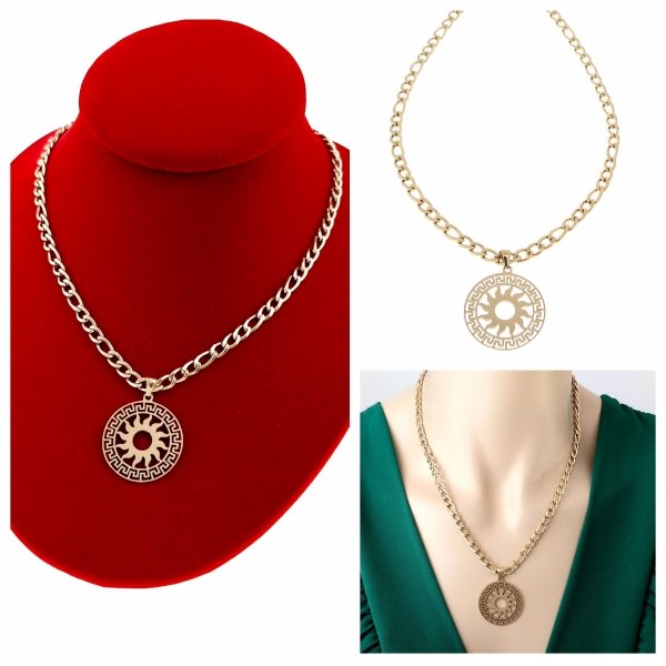 GOLD CHAIN NECKLACE celebrity STAINLESS STEEL