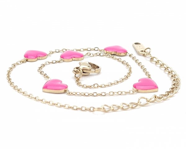 BRACELET GOLD CELEBRITY STAINLESS STEEL