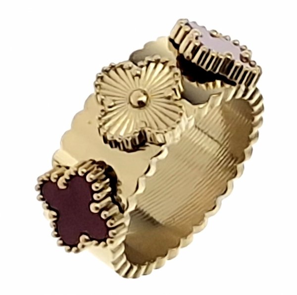 ring 19,00mm gold stainless steel