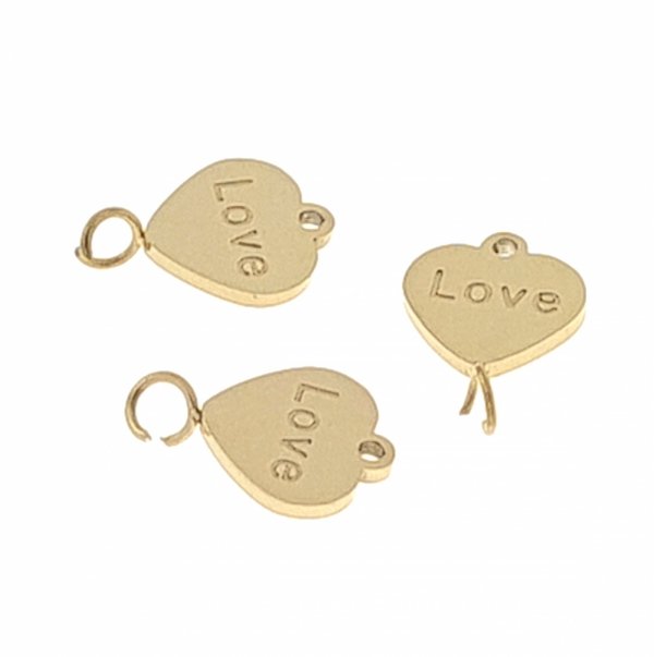 gold pendant stainless steel