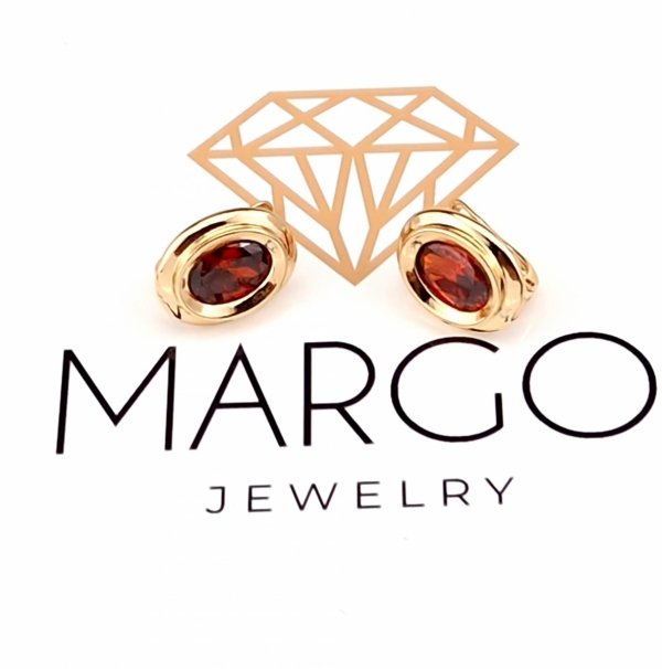 gold plated earrings with exclusive cubic zirconia
