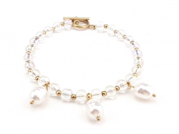 BRACELET GOLD CELEBRITY STAINLESS STEEL