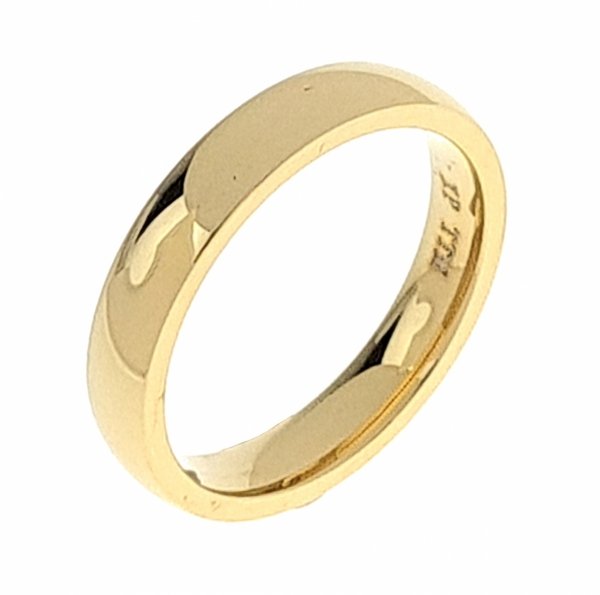 3726b  Pierścionek 20,60mm złoty stal chirurgiczna obrączka