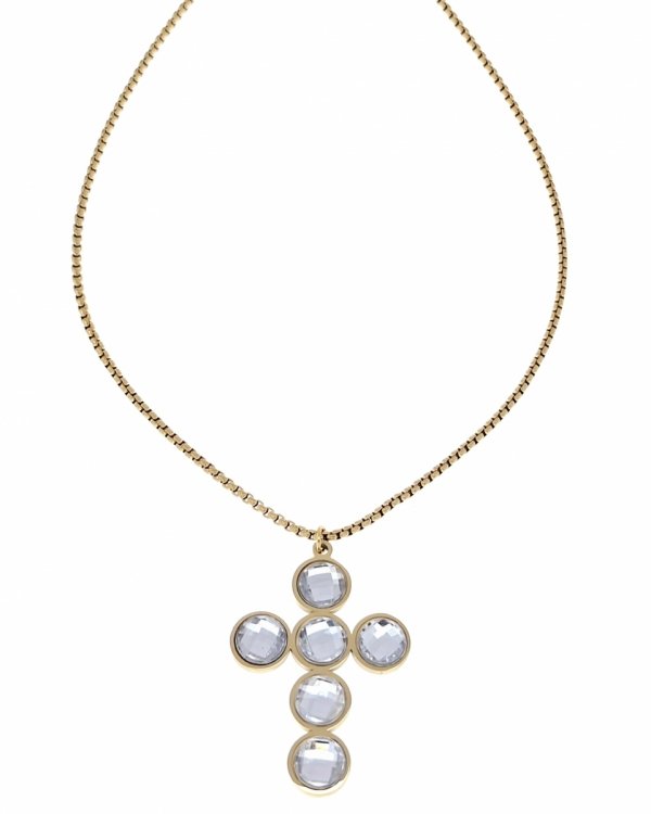 GOLD CHAIN NECKLACE celebrity STAINLESS STEEL