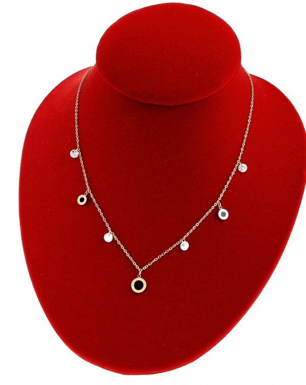 GOLD CHAIN NECKLACE celebrity STAINLESS STEEL