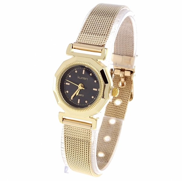 Women's watch golden kurren stainless steel