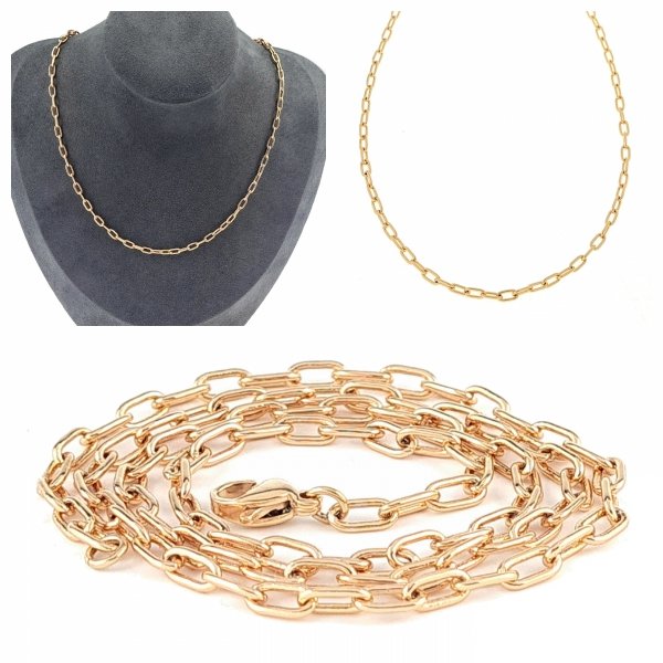 gold gilded chain 18k xuping