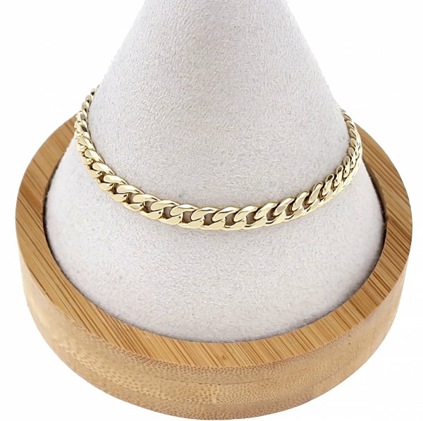 2751 Bransoletka elegancka złota 20cm pozłacana 14k Xuping