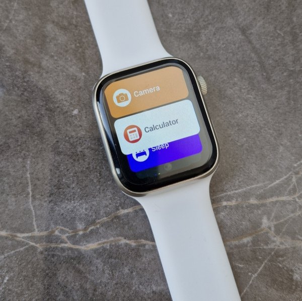 Smartwatch Ultimate T500 Hlwatch PRO LSSD zegarek wygodny sylikonowy pasek biały