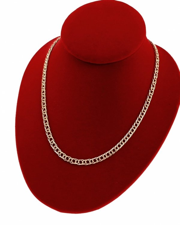 1270 Złoty łańcuszek 50cm 5mm pozłacany 18k Xuping 