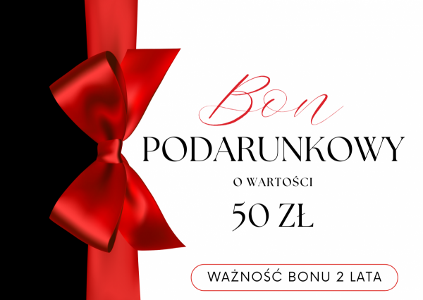 Bon Podarunkowy 50zł