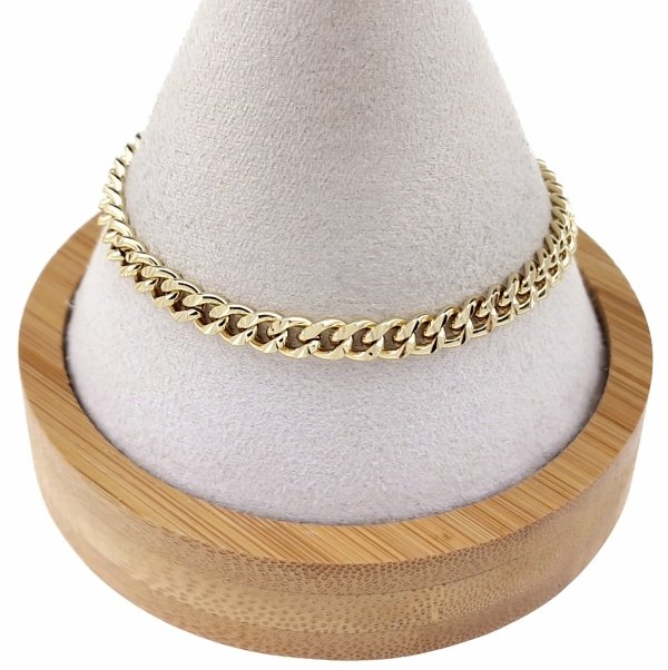 2288 Bransoletka elegancka złota 19cm pozłacana 14k Xuping 