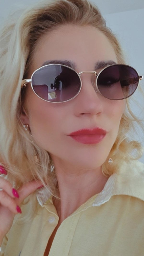 ok117 Damskie okulary przeciwsłoneczne muchy ozdobne UV400